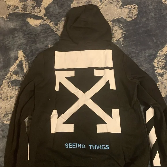 Off White brand Caravaggio hoodie